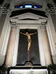 Venetian Polychrome Crucifix